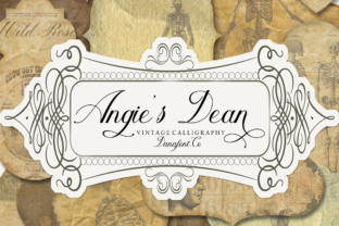Angie s Dean: A Stylish Script Font