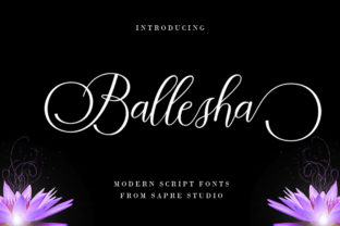 Ballesha: A Practical Review of a Premium Script Typeface