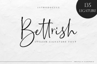 Bettrish: A Stylish Script Font for Web Design