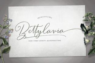 Bettylavia Script Font for Digital Design: Bringing Handwritten Warmth to Web Layouts