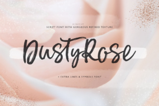 Dusty Rose: A Handwritten Font With Marketing Muscle