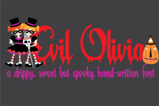 Evil Olivia: A Darkly Stylish Font