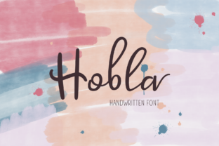 Hobla: A Script Font Built for Real Design Work