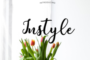 Instyle: A Handwritten Script Font for Web Designers