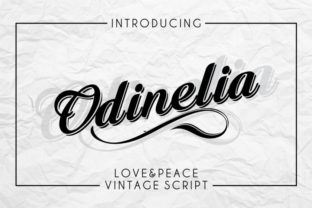 Odinelia: A Script Font That Elevates Brand Campaigns