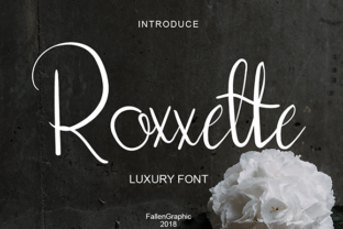 Roxxette: The Script Font That Gives Your Marketing a Signature Edge
