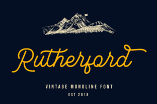 Rutherford Font: Vintage Script for Modern Marketers