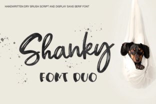 Shanky: A Script and Sans Font Duo for Handmade Products