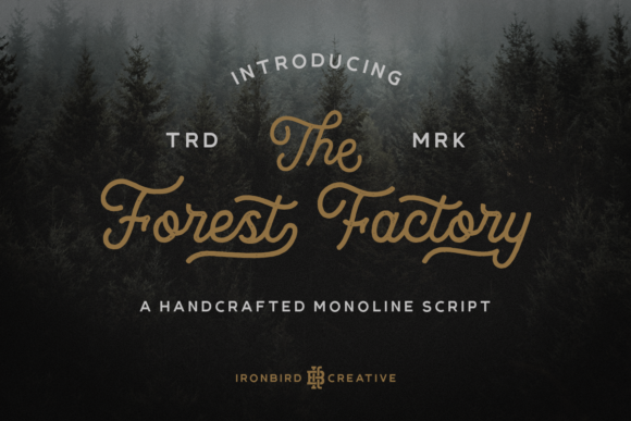 The Forest Factory Font: A Handcrafted Typeface for Makers