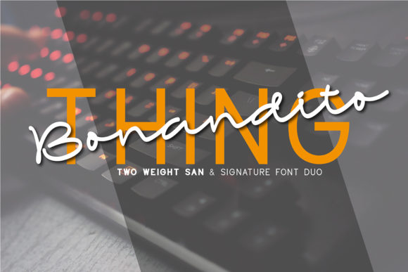 Why Bonandito Thing Duo Is the Font Your Brand Needs