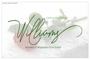 Williams Font for Editorial Design and Publishing